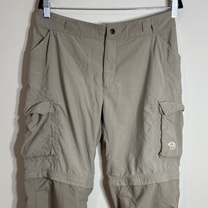 Mountain Hardwear Convertible Cargo Pants 32x30 Hiking Loose